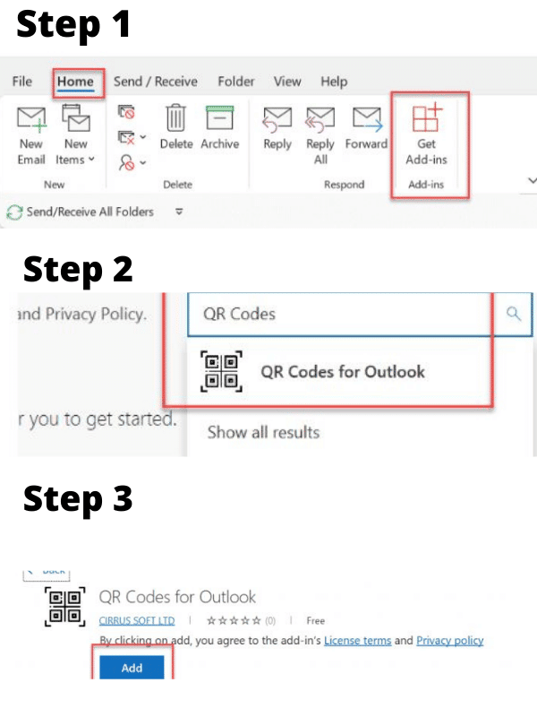 Where Can I Find The Qr Code In Microsoft Outlook Add Qr Codes In | My ...